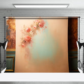 Aperturee - Abstract Pink Dlowers Photography Wall Backdrop